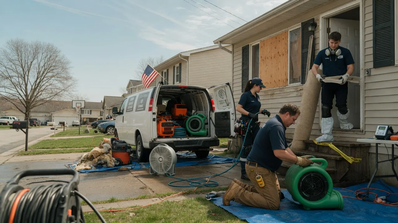 Water Damage Restoration in Montpelier, OH near me